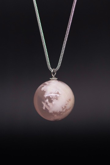 粉晶雪花幽靈球 極美浪漫景緻 增加魅力 闢邪安神