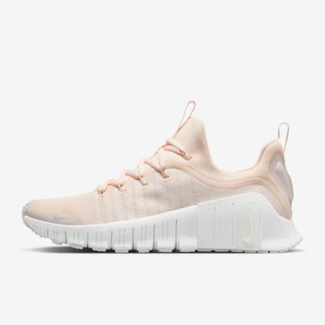 Nike 耐吉 W Free Metcon 6 [FJ7126-112] 女 訓練鞋 運動鞋 健身 重訓 緩震 粉膚 白
