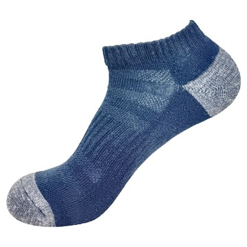 速效機能乾爽氣墊男踝襪 德國高科技抑菌纖維  25-28cm  黑色