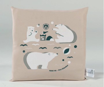 【南亞防火毯】防火毯抱枕