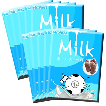 BB.Foot 足膜｜加量20%牛奶酸 純天然牛奶酸去厚角質足膜 脫皮足膜 腳膜 去角質足膜去腳皮