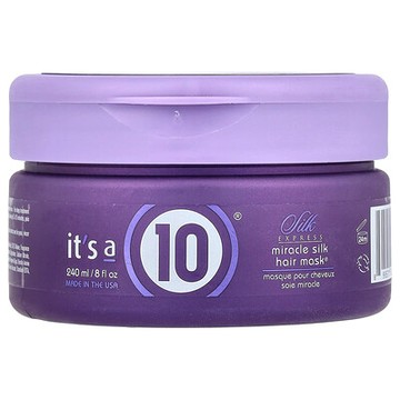 It's a 10, Silk Express，奇蹟絲滑發膜®，8 液量盎司（240 毫升）