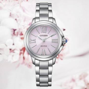 CITIZEN 星辰 L系列 光動能 簡約優雅 女錶 EM1160-58X