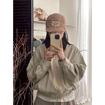 ☆LimeLight☆ BUL 翻領 工裝外套 新老錢風 美式 復古 休閒 寬鬆拼接外套 廣州連線 BUL-004