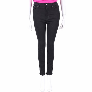 Acne Studios 超彈力棉混紡黑色緊身牛仔褲