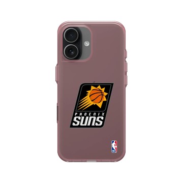 iPhone 17 Clear (相機按鈕) 晶醺玫 - NBA - Logo-鳳凰城太陽 Phoenix Suns