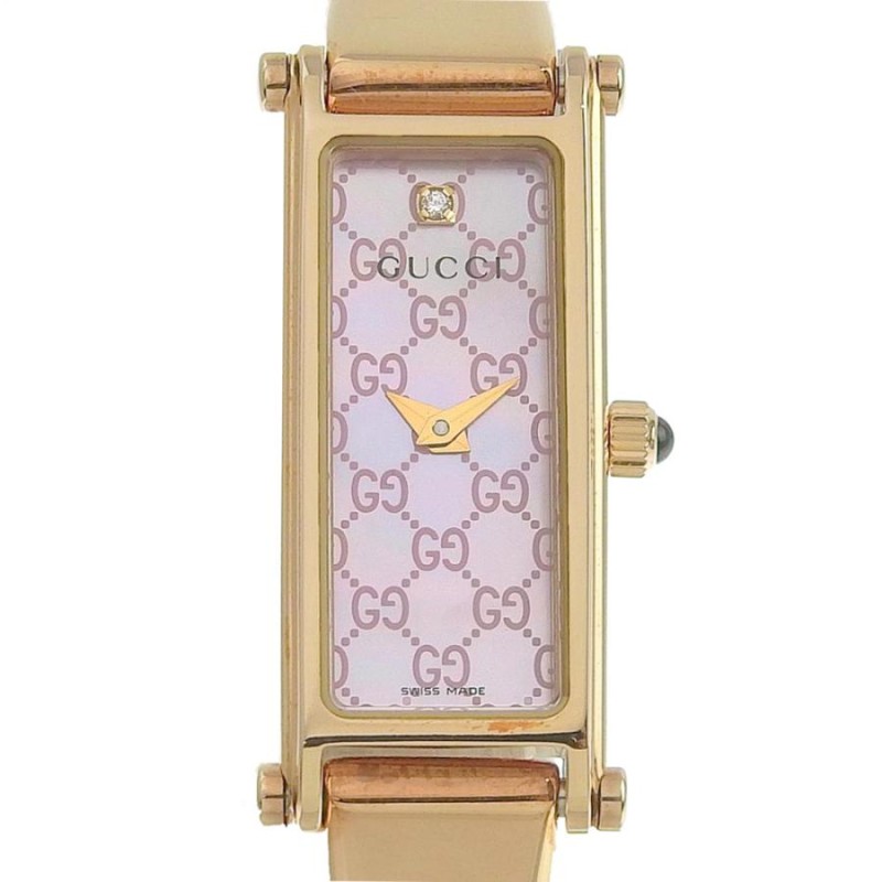 GUCCI 1500L GG柄 シェル ピンク ダイヤ GUCCI 1500L GG柄 シェル ピンク ダイヤ