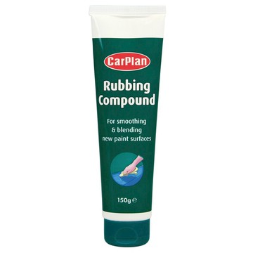 CarPlan 卡派爾 Rubbing Compound 粗臘 研磨劑 150g 用於平滑和混合新油漆表面  1條