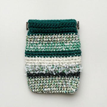 手作編織包/編織小包/零錢包/收納包