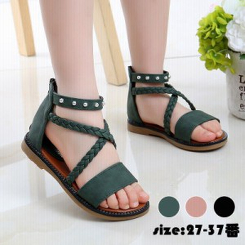 サンダル 靴 ビーチサンダル ジュニア 夏物 女の子 キッズシューズ 滑り止め 軽く フラワー 子供靴 プール 海 姫系 靴 可愛い おでかけ 通販 Lineポイント最大1 0 Get Lineショッピング