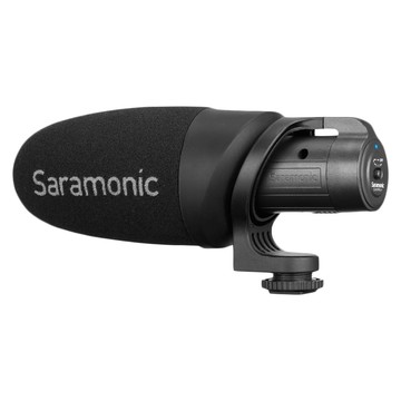 Saramonic 楓笛 輕量化相機 手機專用麥克風 指向性麥克風 堅固ABS結構 熱靴座安裝  CamMic+  1個