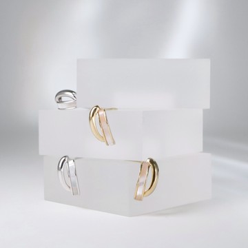 【MIESTILO】朝光｜珠母貝耳環精緻禮盒組(銀/金)