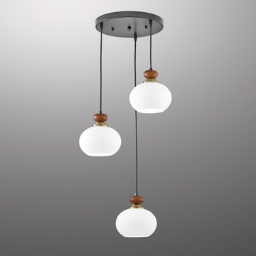 北歐風原木造型吊燈 F85-09-K3376