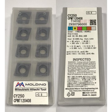 正品日立 HITACHI刀片 CCMT060204  CY250-CPMT190408Z  CY250
