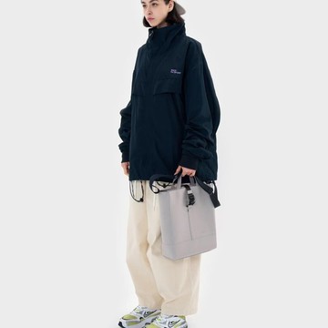 【GASTON LUGA】Splash Tote Bag 手提/肩背托特包 (灰褐)