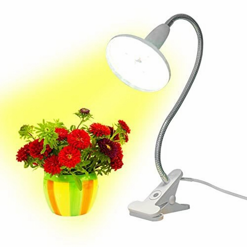 植物育成ライト 植物育成用ledライト 10w電球水耕栽培ライトクリップ付き 多肉植物育成 室内栽培 水草育成 家庭 通販 Lineポイント最大0 5 Get Lineショッピング
