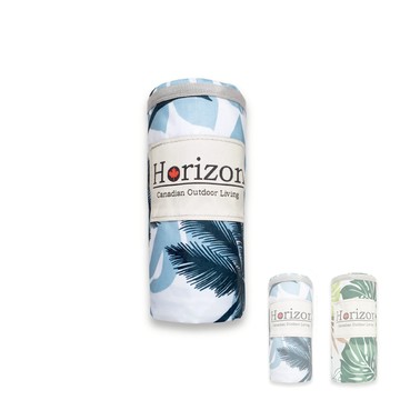 Horizon登山便攜捲式防潮野餐墊(海灘墊/防水/登山休憩/便攜毯/天際線)