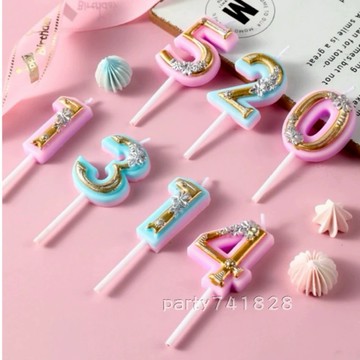 數字蠟燭 【台灣快速出貨】高質感 精美蠟燭 生日蠟燭 蛋糕佈置 烘焙 創意蠟燭 蛋糕裝飾 生日派對 蛋糕 生日佈置 慶生