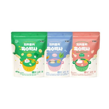 (買一送一) 韓國【Cheeki Monki】魔法廚房湯錠 海鮮蔬菜/雞湯蔬菜(60g) | 雞湯塊、高湯塊 [有贈品]