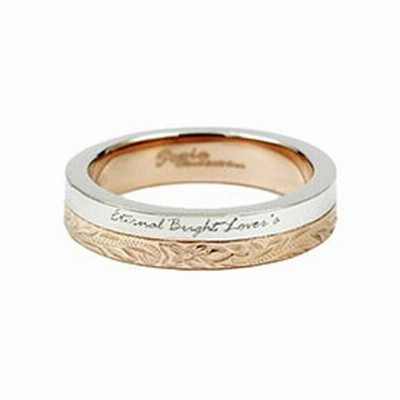 ●◆Sepia ハワイアンジュエリー 指輪 リング メンズ レディース ペア ステンレス ゴールド シルバー 金属アレルギー 対応 11号 0011pms-