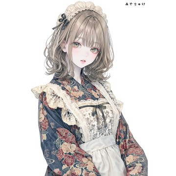 【9 月新品】07-141-0172 人物貼紙 幻想復古浪漫喫茶