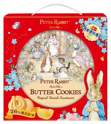比得兔丹麥奶油酥餅454G