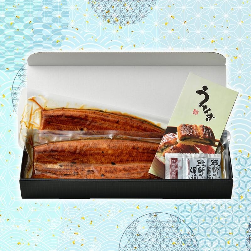 お中元 うなぎ蒲焼き 国産 鹿児島県産 無投薬 約200g×2尾 化粧箱 特大 ギフト うなぎ 鰻 ウナギ プレゼント 誕生日 送料無料  LINEショッピング