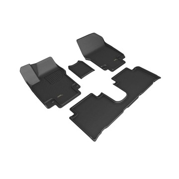 3D Mats 3D KAGU卡固立體汽車踏墊 適用於 Ioniq 5 2022~2024 有滑軌中控