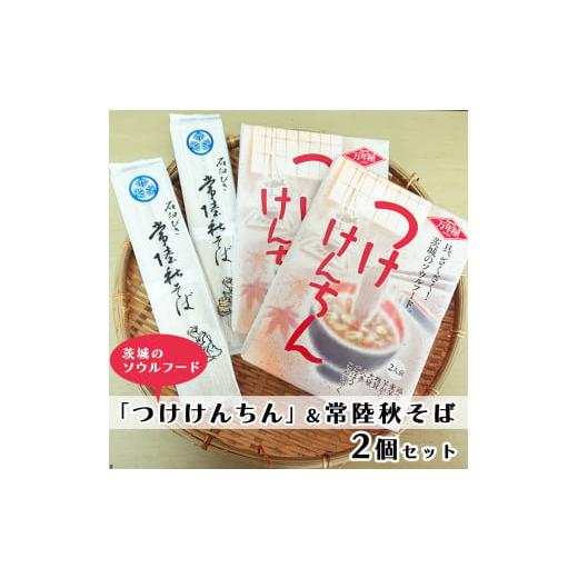 ふるさと納税 茨城県 大洗町 つけけんちん そば 2人前 ×2個 セット