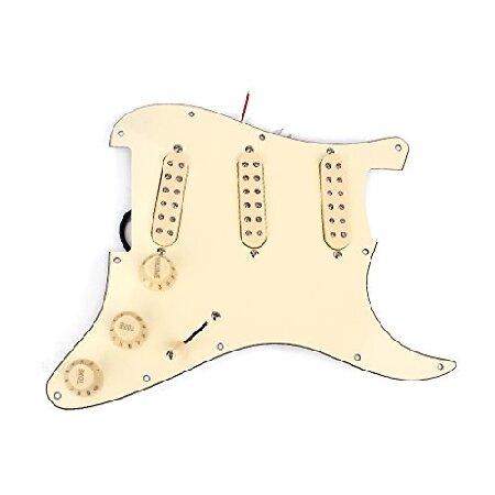 Prewired Loaded HHH Electric Guitar Pickguard W  Dual Coil Pickups