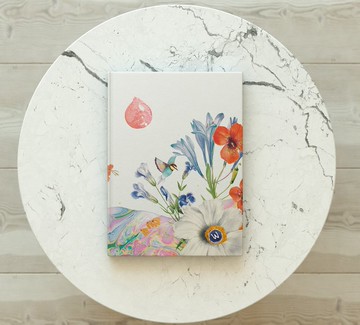 洛可可草莓 WELKIN手創_手工書/筆記本/手帳/日記本-迷幻花間