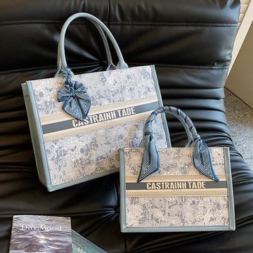 高級感托特包包女大容量2025新款秋冬手提通勤包百搭單肩包大包包