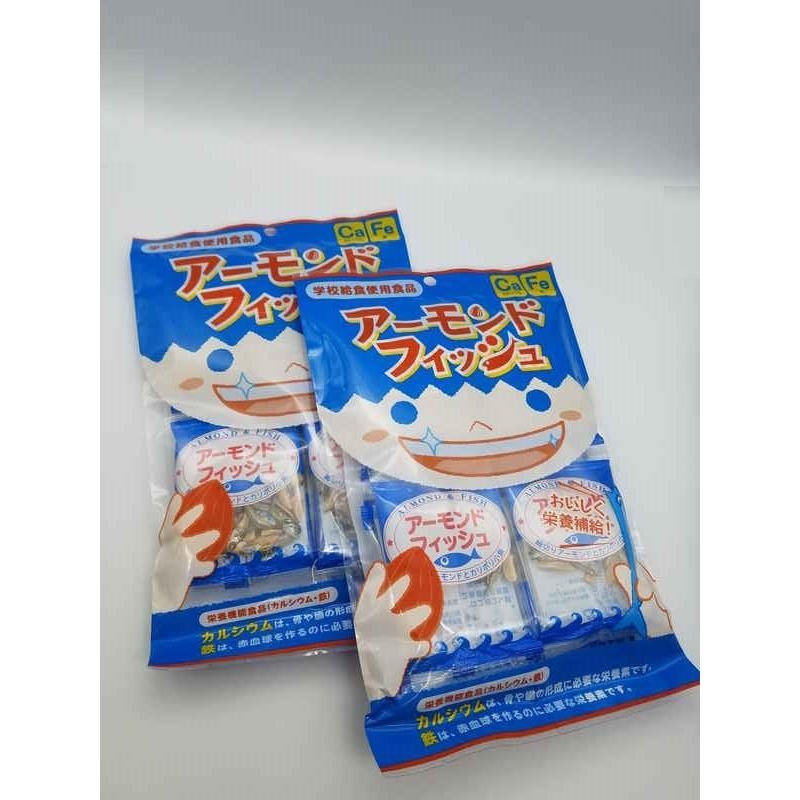 (6g×10袋入り)×２　【コンパクト】阿川食品　カルシウム　フィッシュ　2パック売り】アーモンドフィッシュ　アーモンド　学校給食　1パック　4971162257556　LINEショッピング