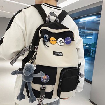 書包男初中生小學生三到五六年級男孩大容量雙肩包高中大學生男生