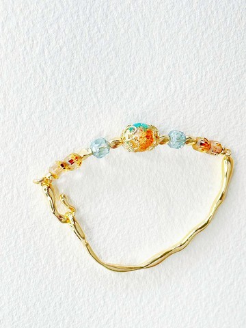 Meowflat輕珠寶 半寶石塔羅手鍊 磁扣設計- III. 皇后