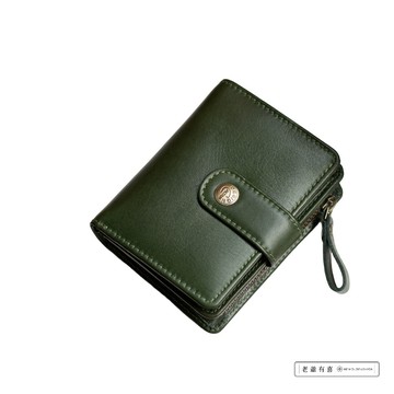 『新品上市』老爺有喜 扣式小巧時尚中夾(074349cd)