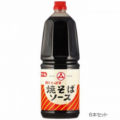【納期目安：１週間】CMLF-1658528 業務用　ドリーム　肉汁たっぷり　焼そばソース　1.8L　6本セット (CMLF1658528)