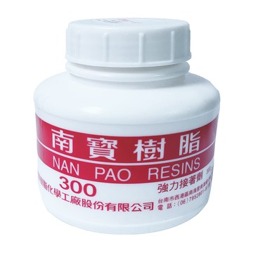 【文具通】NAN PAO RESINS 南寶 300 300g 乳膠 白膠 樹酯 樹脂 強力 接著劑 L2060001【領券滿額再折千12/31止】
