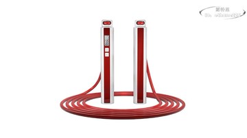 【好康免運】藍牙智能跳繩 電子計數 體測訓練運動 可調節繩子 USB充電跳繩