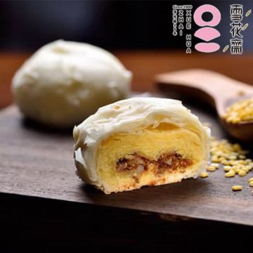 雪花齋餅舖 中秋送禮-雪花月餅經典滷肉x1盒 (6入/盒)(葷)(中秋預購)