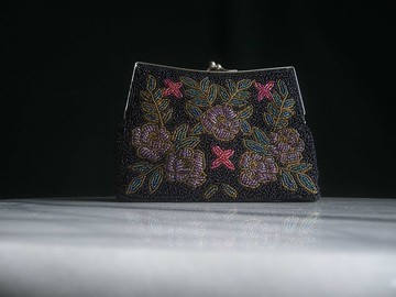 輝煌年代 OLD ERA _早期台灣製手工製貴夫人珠珠包