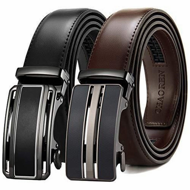Chaoren ベルトメンズ 穴なしスーツ ベルト 紳士 2本セットビジネス オートロック式 無段階調整 自動クリックバックル ギフトbox付 紳士 通販 Lineポイント最大0 5 Get Lineショッピング