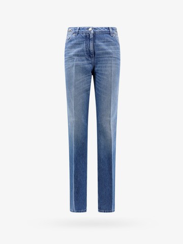 Cotton jeans with 95' medusa detail - VERSACE - gender_Woman