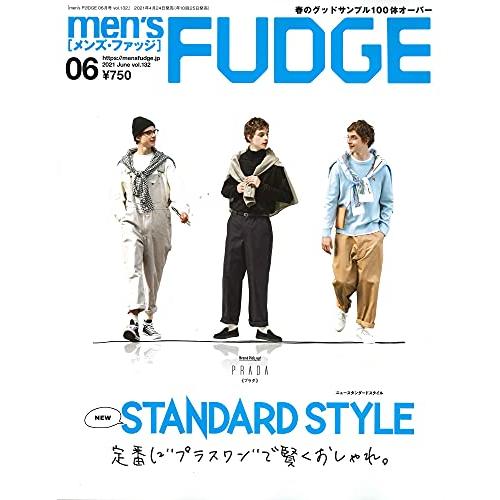 men s FUDGE メンズ ファッジ 2021年 6月号