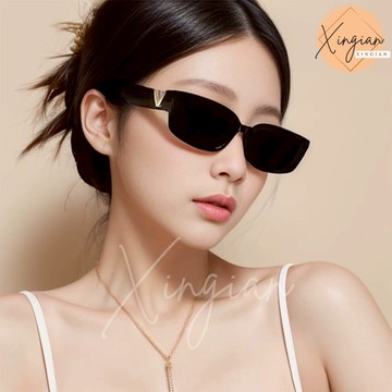 🌼X-I SHOP🌼台灣現貨🇹🇼 歐美簍空造型墨 Y2K  太陽眼鏡 墨鏡 夏天 明星 同款 網紅 IG 同款 1278