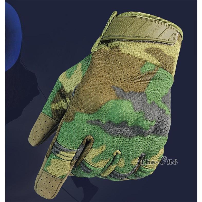 グローブ 手袋 タクティカル サバゲー 装備 バイク スマホ操作対応 ミリタリー 迷彩 カモフラージュ 戦闘 アウトドア