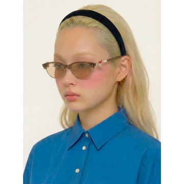 KlassiC. x mEltEd potato 眉框墨鏡 UV400 抗紫外線鏡片 購買即贈眼罩收納袋