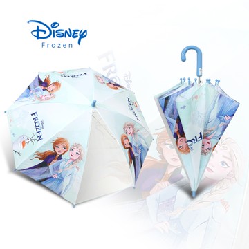 【正版授權】Disney迪士尼_兒童直立自動傘 / (兒童自動傘/兒童傘/卡通雨傘/雨傘)