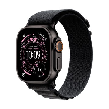 WatchUltra3黑鈦金屬配黑高山錶環M MF0V4+頭