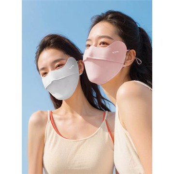 Xnells高爾夫防紫外線口罩男款女款 防曬透氣面罩掛耳式防起霧